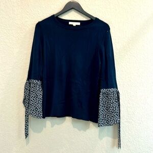 Loft blue sweater size large